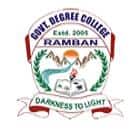 Government Degree College, Ramban Logo