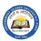 Government Degree College, RS Pura Logo