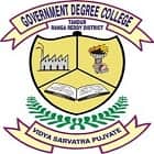 Government Degree College, Tandur Logo