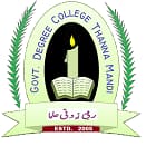 Government Degree College, Thanamandi Logo