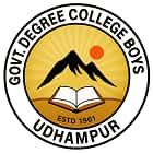 Government Degree College, Udhampur Logo