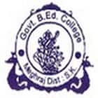 Government Education College, Meghraj Logo