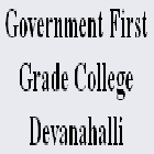 Government First Grade College, Devanahalli Logo