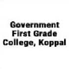 Government First Grade College, Koppal Logo