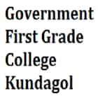Government First Grade College, Kundagol Logo