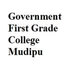 Government First Grade College, Mudipu Logo
