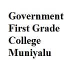 Government First Grade College, Muniyalu Logo