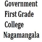 Government First Grade College, Nagamangala Logo