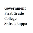Government First Grade College, Shiralakoppa Logo