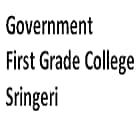 Government First Grade College, Sringeri Logo