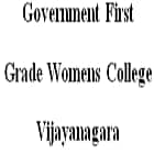 Government First Grade Women's College, Vijayanagara Logo