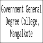 Government General Degree College, Mangalkote Logo