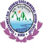 Government General Zorawar Singh Memorial Degree College, Reasi Logo