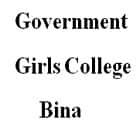 Government Girls College, Bina Logo