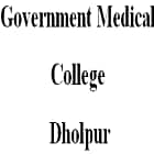Government Medical College, Dholpur Logo