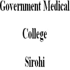 Government Medical College, Sirohi Logo