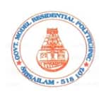 Government Model Residential Polytechnic, Srisailam Logo