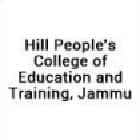 Hill People's College of Education and Training, Jammu Logo