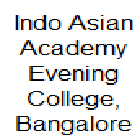 Indo Asian Academy Evening College, Bangalore Logo