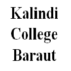 Kalindi College, Baraut Logo