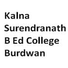 Kalna Surendranath B Ed College, Burdwan Logo