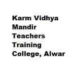 Karm Vidhya Mandir Teachers Training College, Alwar Logo