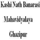 Kashi Nath Banarasi Mahavidyalaya, Ghazipur Logo