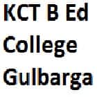 KCT B Ed College, Gulbarga Logo