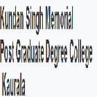 Kundan Singh Memorial Post Graduate Degree College, Kaurala Logo