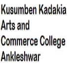 Kusumben Kadakia Arts and Commerce College, Ankleshwar Logo