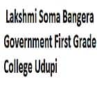 Lakshmi Soma Bangera Government First Grade College, Udupi Logo