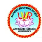 LVR Degree College, Narasannapeta Logo