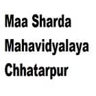 Maa Sharda Mahavidyalaya, Chhatarpur Logo