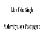 Maa Usha Singh Mahavidyalaya, Pratapgarh Logo