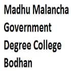 Madhu Malancha Government Degree College, Bodhan Logo