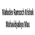 Mahadev Ramsoch Krishak Mahavidyalaya, Mau Logo