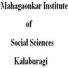Mahagaonkar Institute of Social Sciences, Kalaburagi Logo