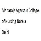 Maharaja Agarsain College of Nursing, Narela, Delhi Logo