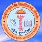 Maharaja Ganga Singh University, Bikaner Logo