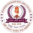 Maharishi Dayanand Government College for Girls, Dadupur Roran, Karnal Logo