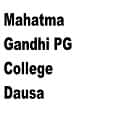 Mahatma Gandhi PG College, Dausa Logo