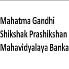 Mahatma Gandhi Shikshak Prashikshan Mahavidyalaya, Banka Logo