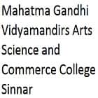 Mahatma Gandhi Vidyamandir's Arts, Science and Commerce College, Sinnar Logo