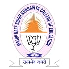 Major Nafe Singh Kungariya College of Education, Bhiwani Logo