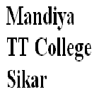 Mandiya TT College, Sikar Logo