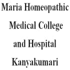 Maria Homeopathic Medical College and Hospital, Kanyakumari Logo