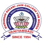 Marudhar Kesari Jain College for Women, Vaniyambadi Logo