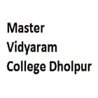 Master Vidyaram College, Dholpur Logo