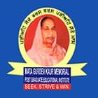Mata Gurdev Kaur Memorial Educational Institute, Mansa Logo