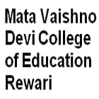 Mata Vaishno Devi College of Education, Rewari Logo